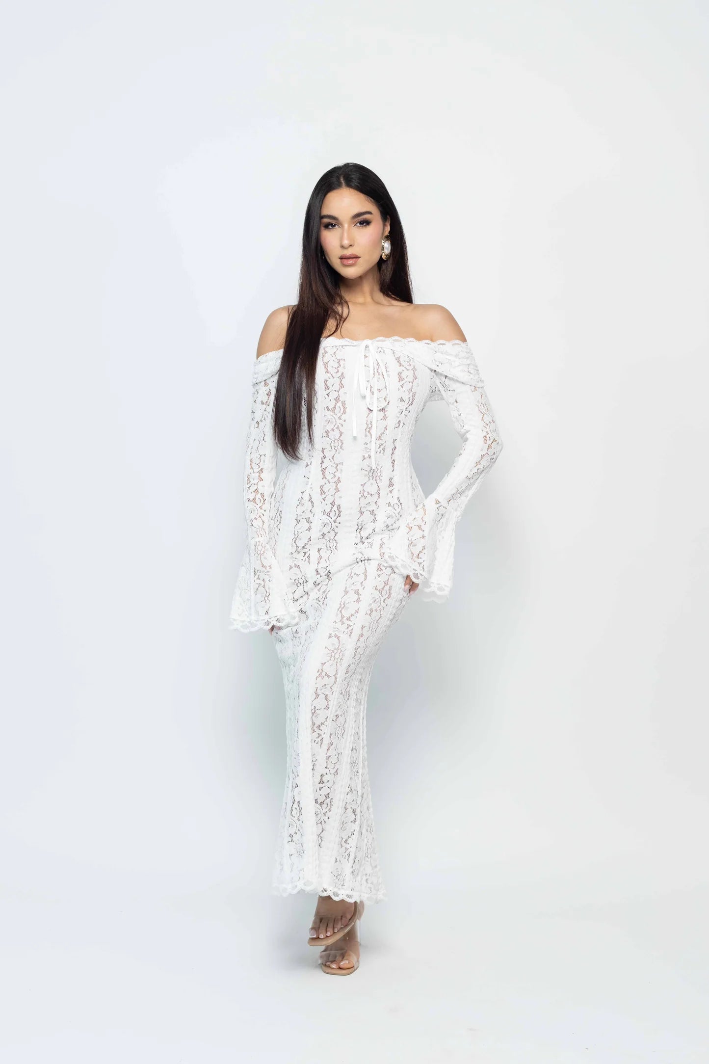 Eve – El Romántico Vestido de Encaje Sirena